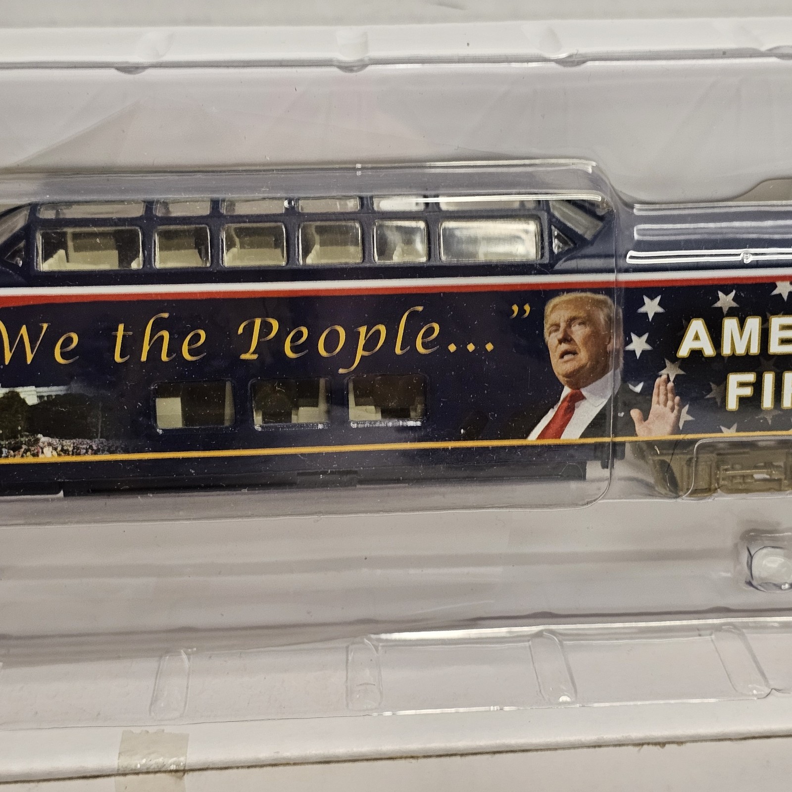 Hawthorne Village President Trump Express America First HO Train Car #007