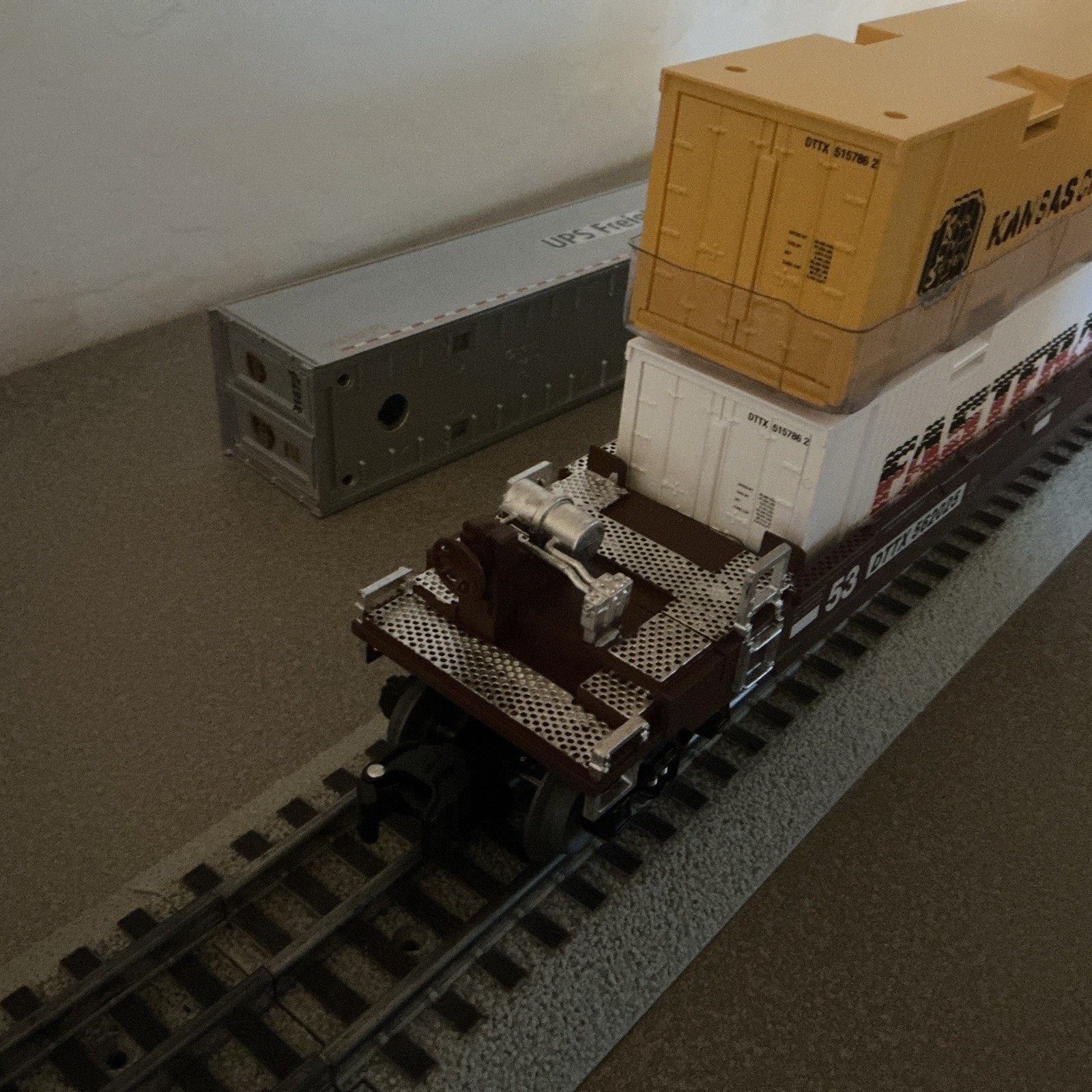 LIONEL Intermodal CPKC MAXI-STACK #562025 O GAUGE train NEW Bonus Container