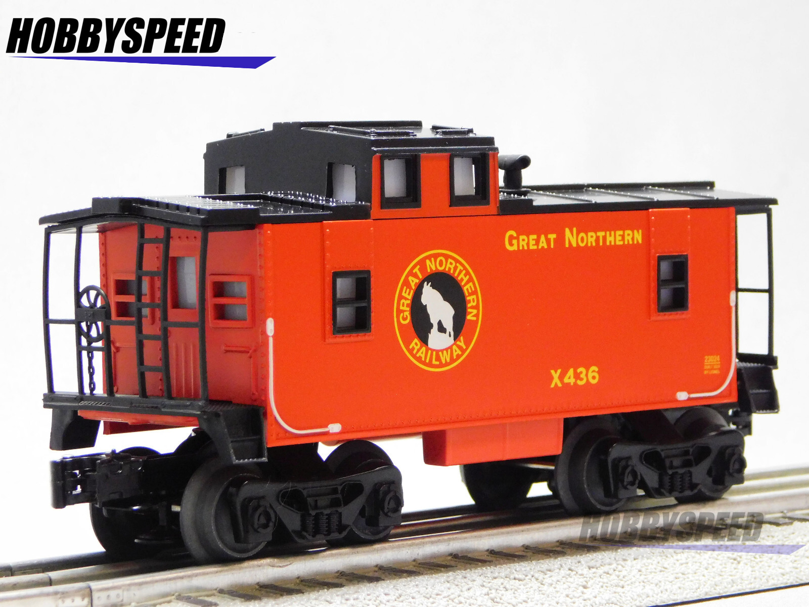 LIONEL GREAT NORTHERN LIGHTED CABOOSE X436 O GAUGE train railroad 2423020-C NEW