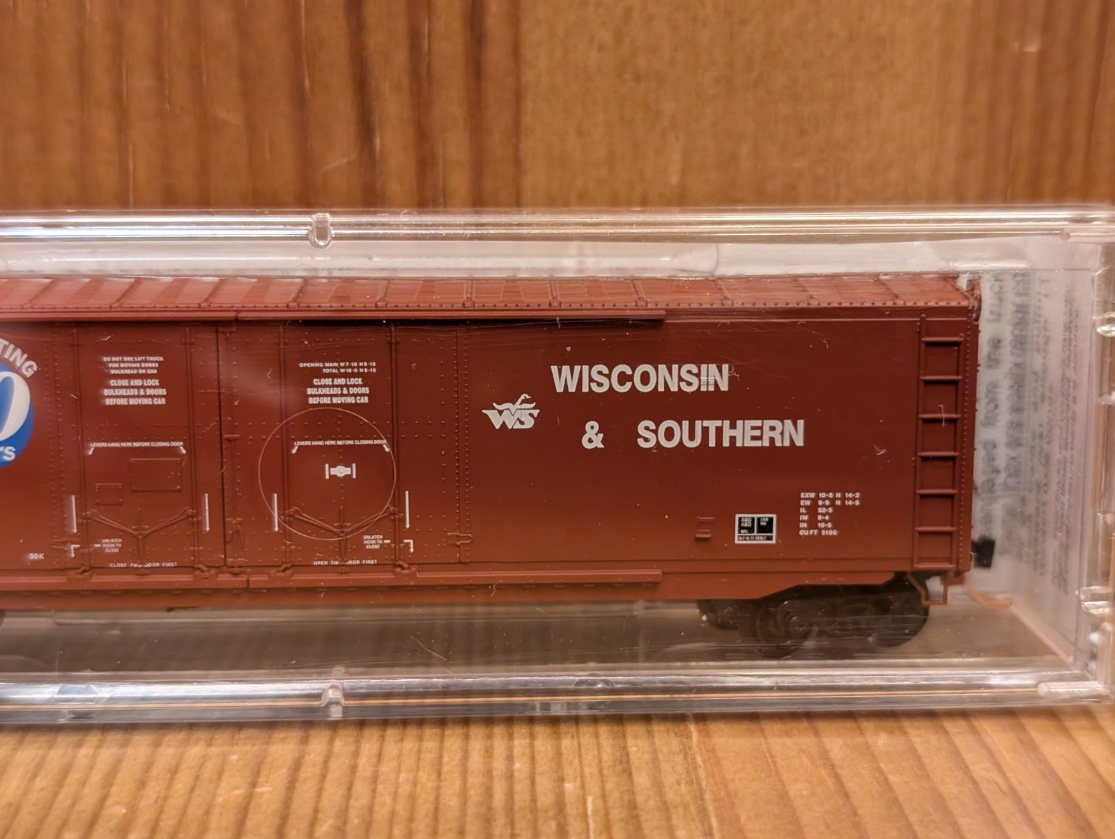 MICRO-TRAINS N Scale 75130 MODEL RAILROADER 70 YEARS 50′ Box Car WSOR 503149 NEW