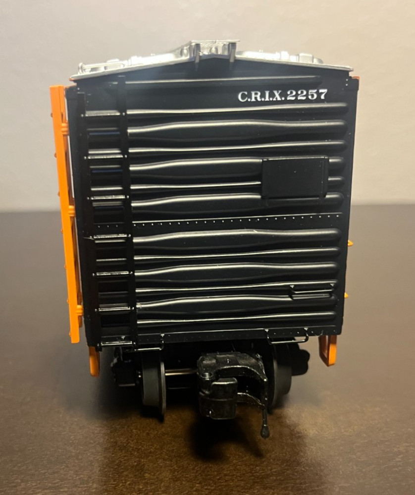 MTH O Gauge 20-94481 Rock Island Orange Reefer Dri-Protecto Car CRIX #2257 NEW