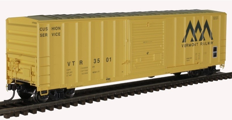 Atlas Trains HO Scale FMC 5077 SSD BOXCAR VERMONT RAILWAY # 20006211 Car 3548