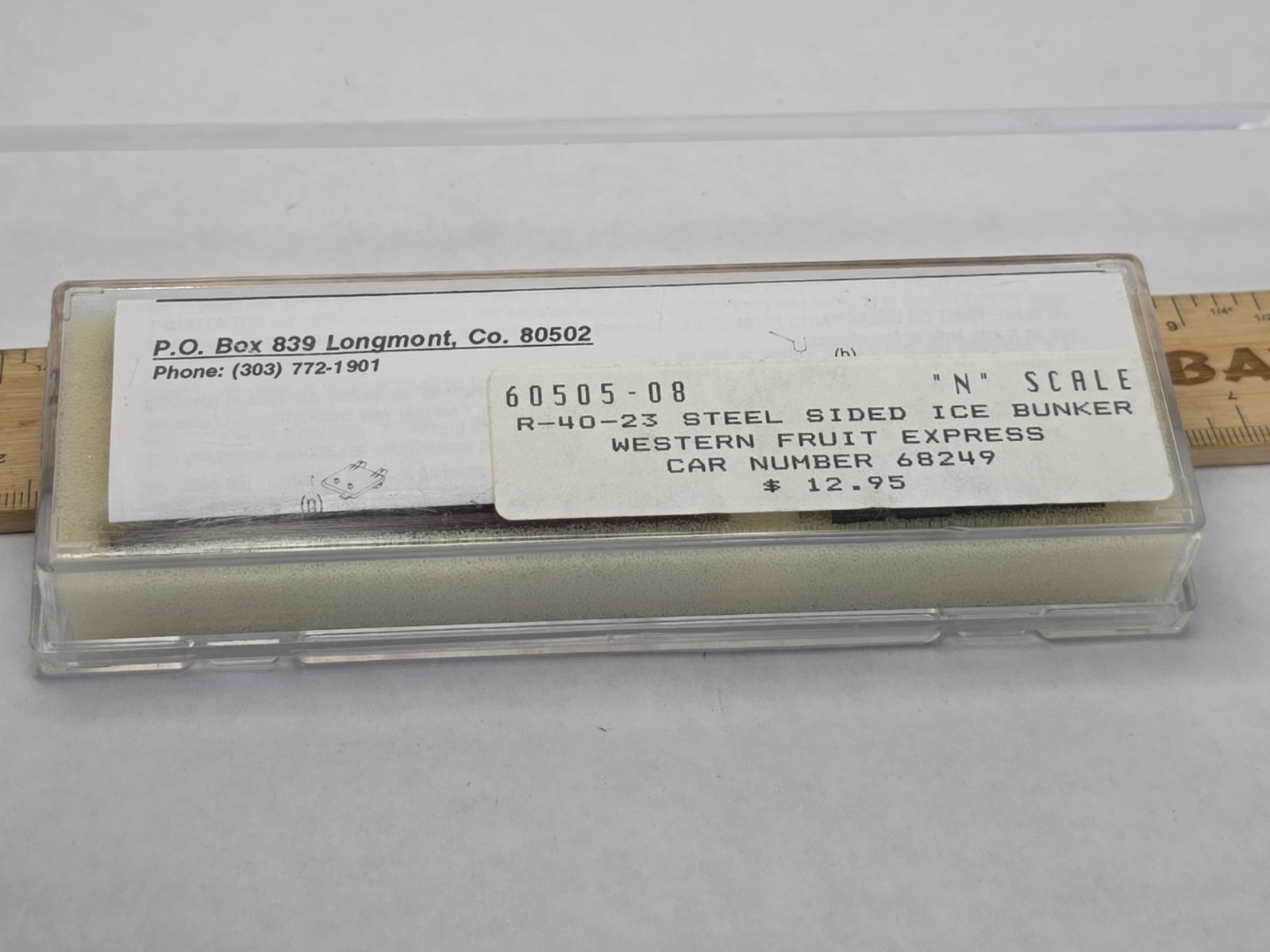 Intermountain N Scale 60505-08 WFE Great Northern Steel Side Ice Reefer NOS