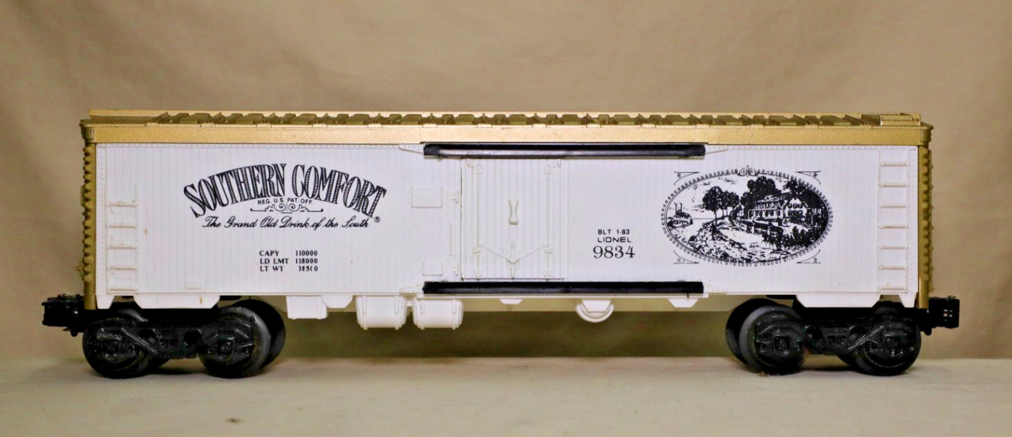 Lionel6-9834 Southern Comfort Billboard Reefer in Original Box