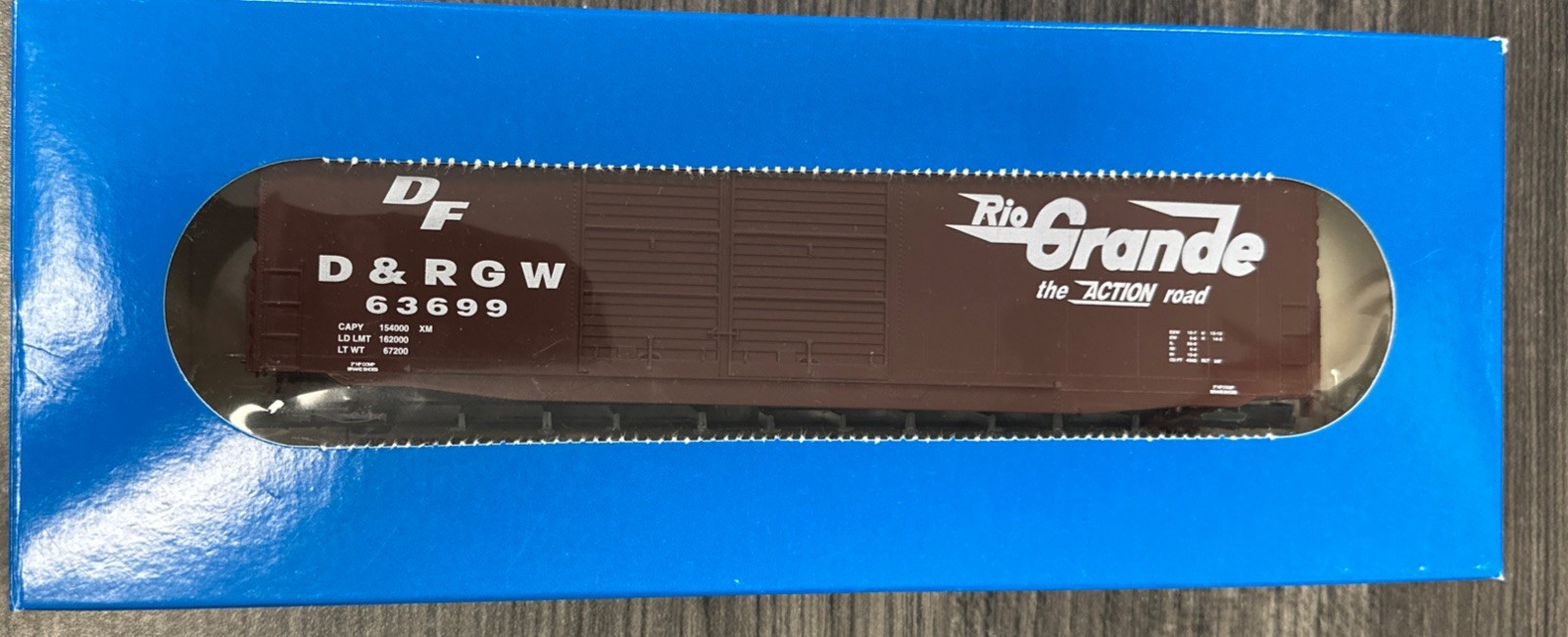E&C Shops HO Kit #0301 50’ PS-1 Double Door Boxcar #63699 NIB