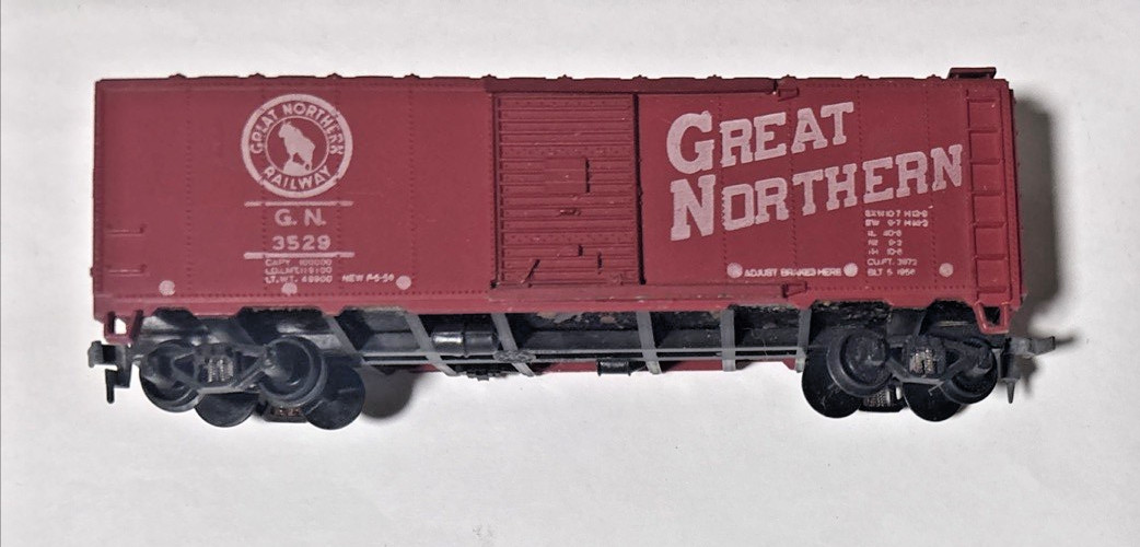 Great Northern Railroad, GN, 40′ Box Car #3529, Crown