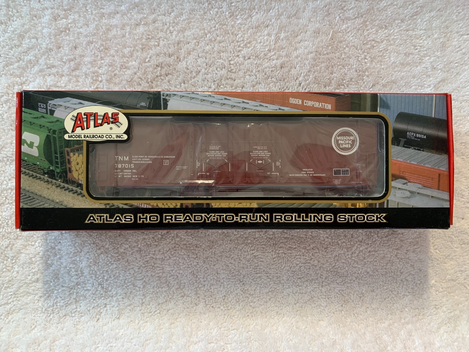 Atlas #1768-2 HO Scale Missouri Pacific Evans DPD Box Car #787015