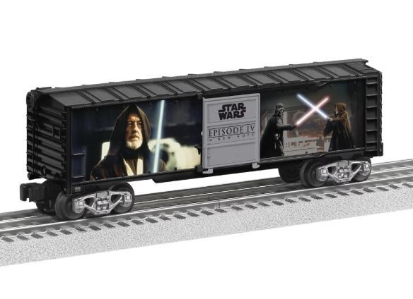 Lionel 2528260 STAR WARS Darth Vader vs Obi-Wan Kenobi Boxcar – New!! (C-3)
