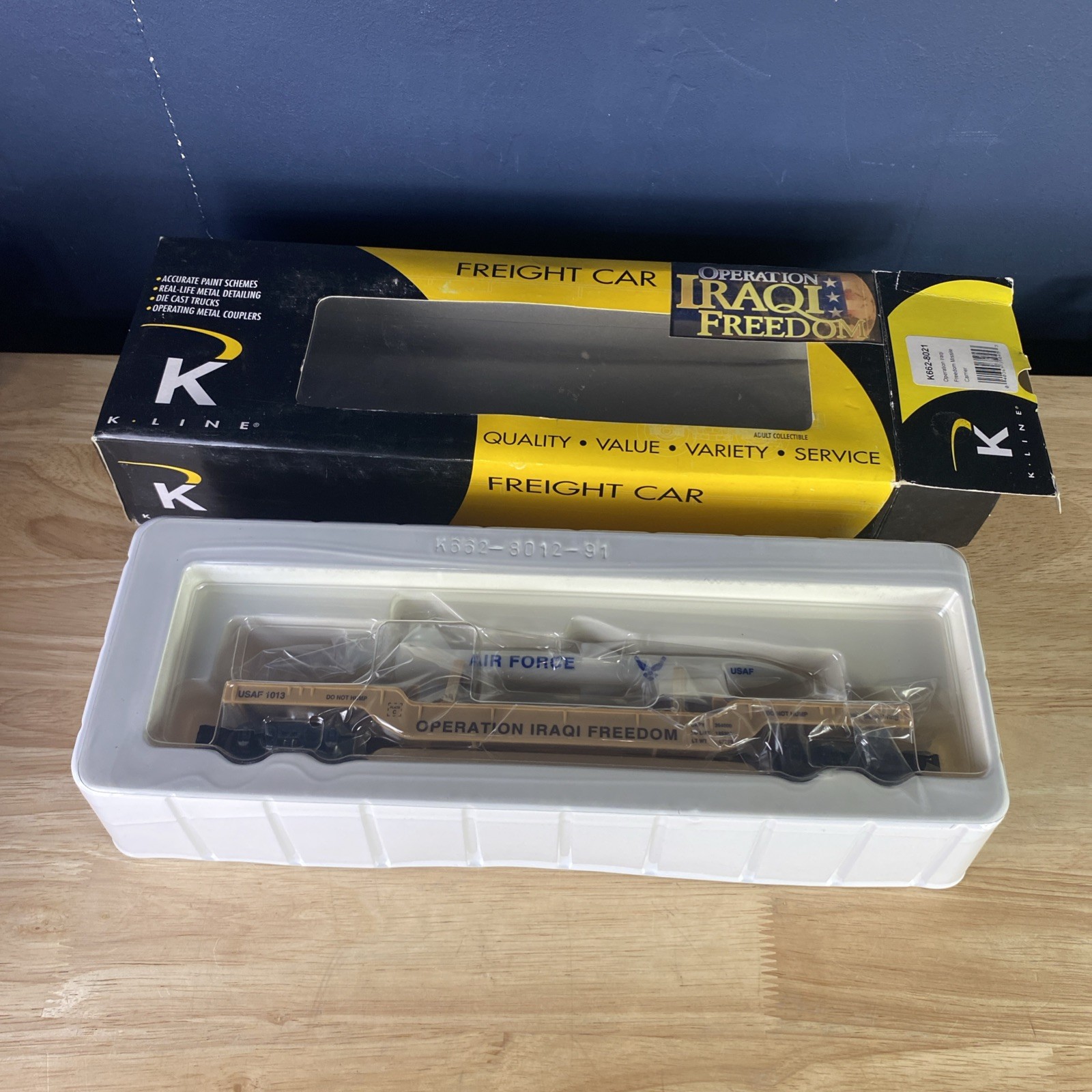 K Line O Scale Operation Iraqi Freedom Missile Carrier #K662-8021