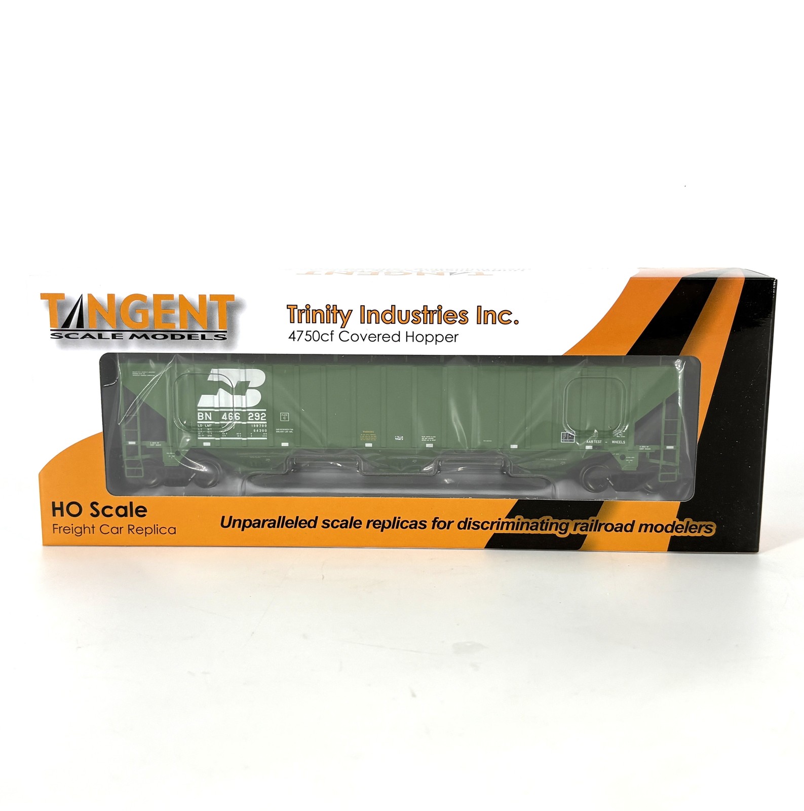 Tangent Scale Models HO BN 466292 Trinity 4750cf Covered Hopper Car 36011-07 NEW