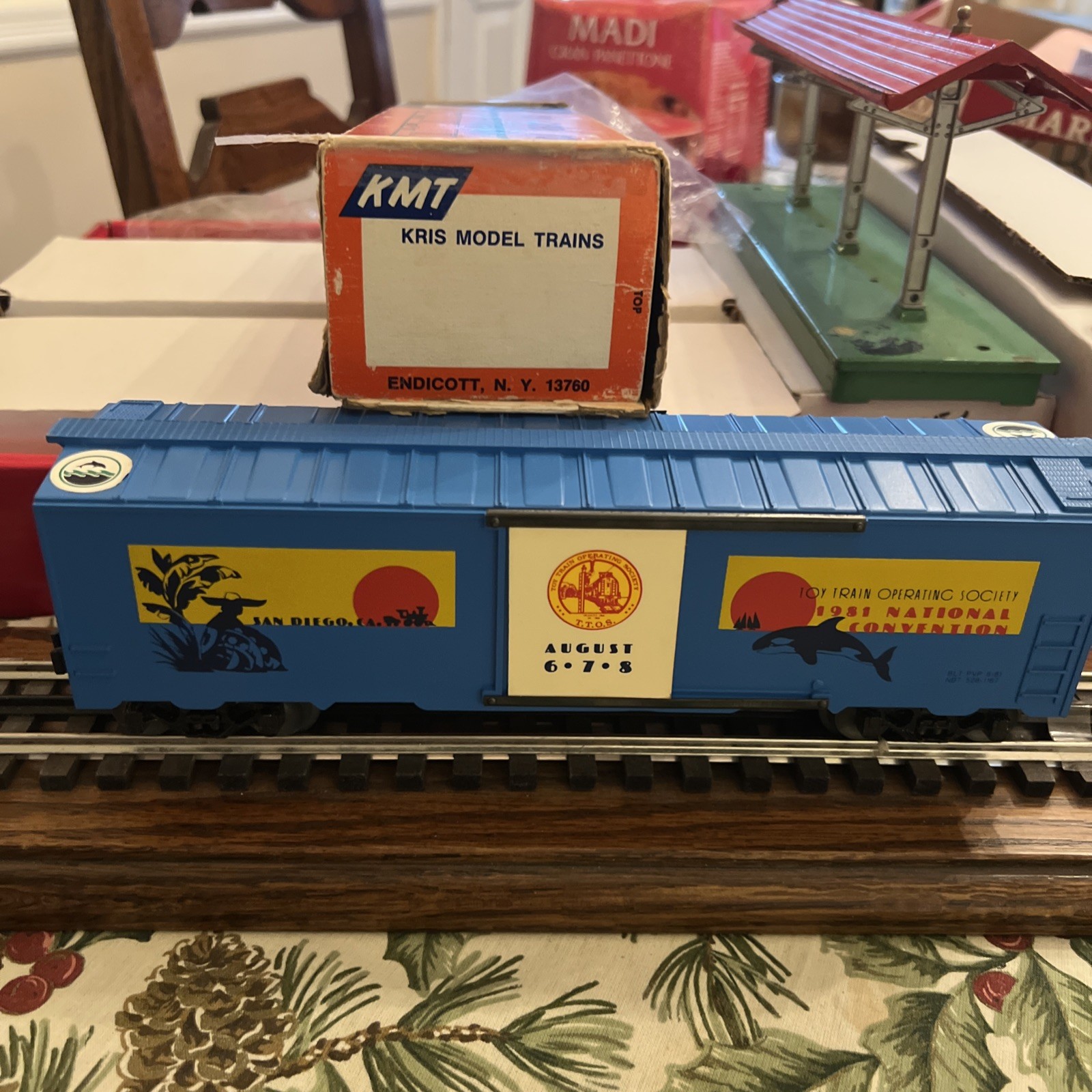 KMT 1981 TTOS National Convention San Diego Boxcar EX/Box