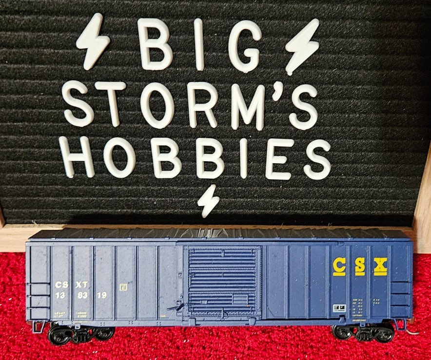 Athearn HO Scale CSX Blue CSXT 138319 Box Car w/Box
