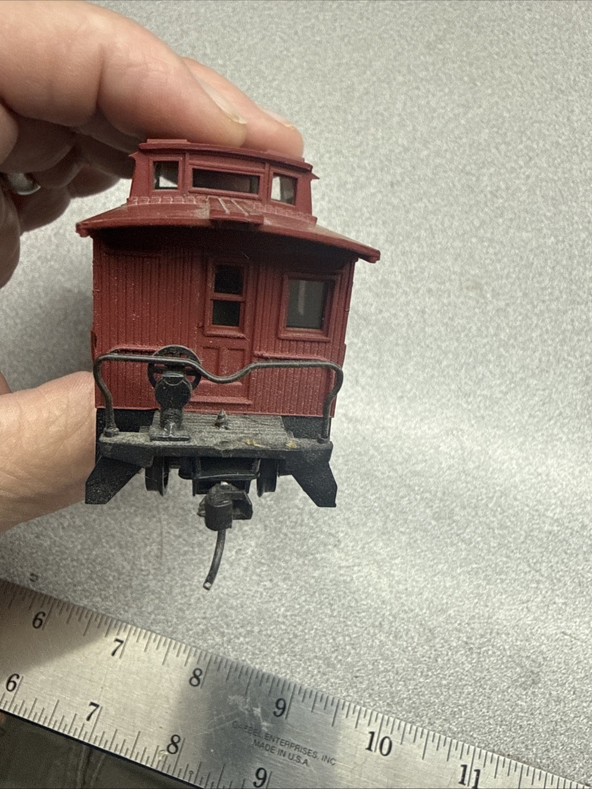 Two 1956 Revelle Caboose Santa Fe & Southern Pacific Look Closely Pretty Nice