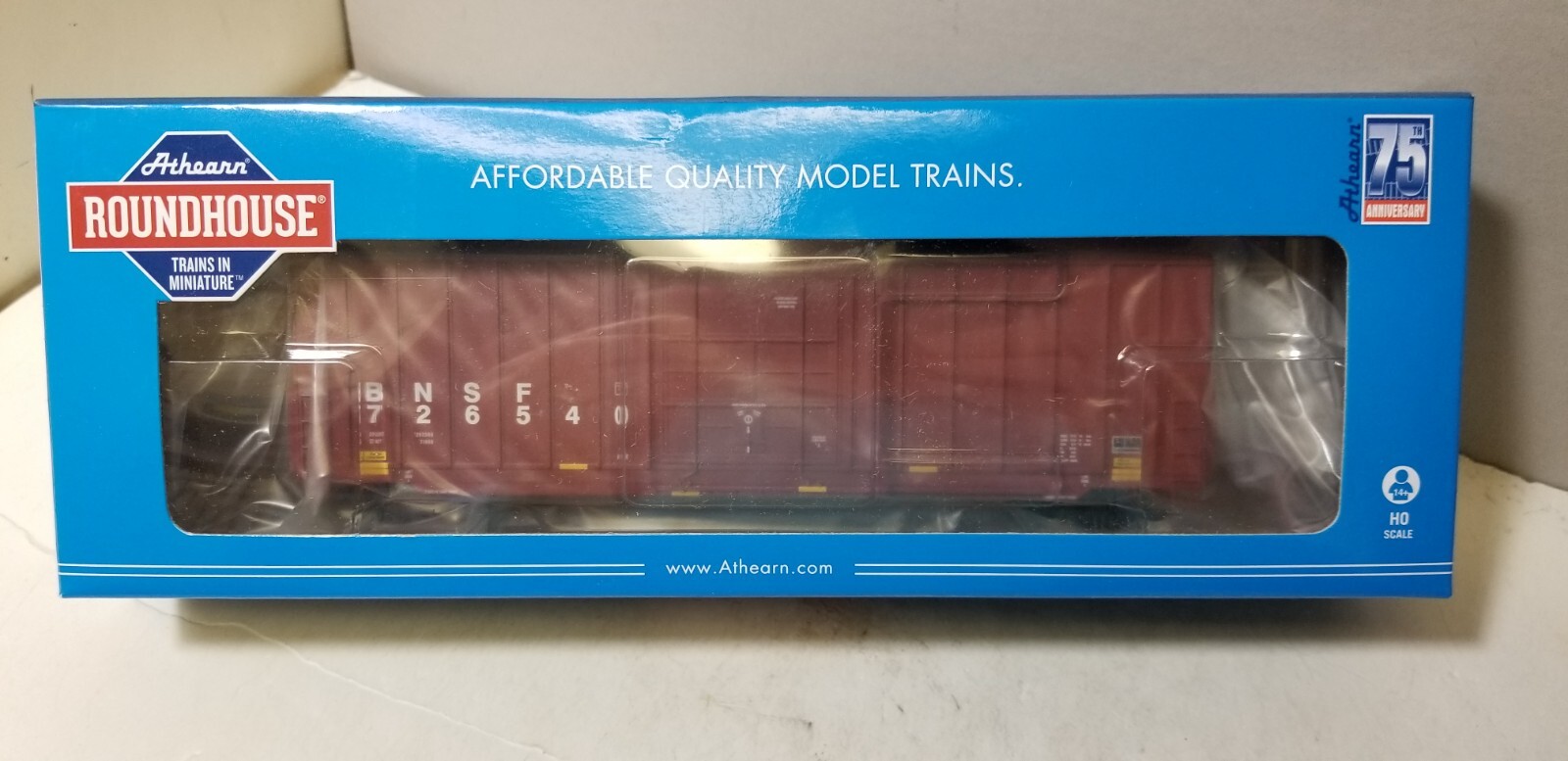 Burlington Northern Santa Fe Railroad 50′ Hi-Cube 726540 Athearn Roundhouse 1509