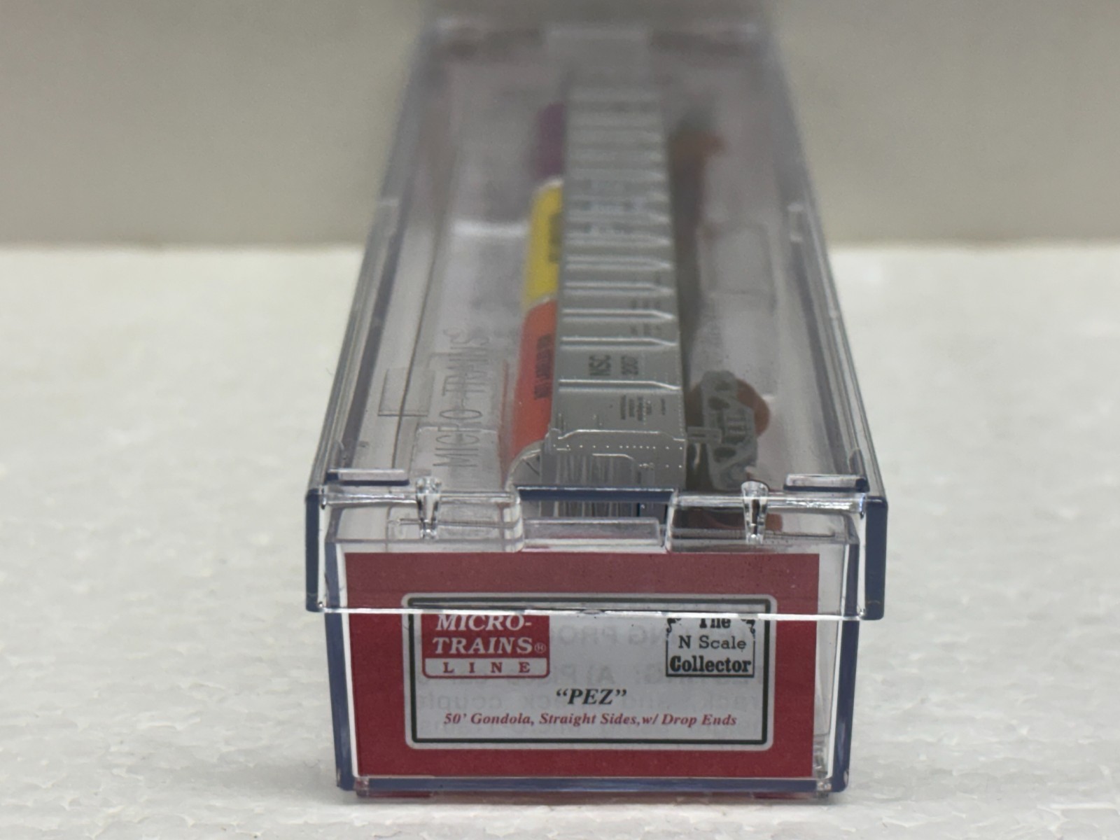 N Scale Micro Trains MTL Special Run 07-135 Pez NSC 2007 Gondola w/Candy Load