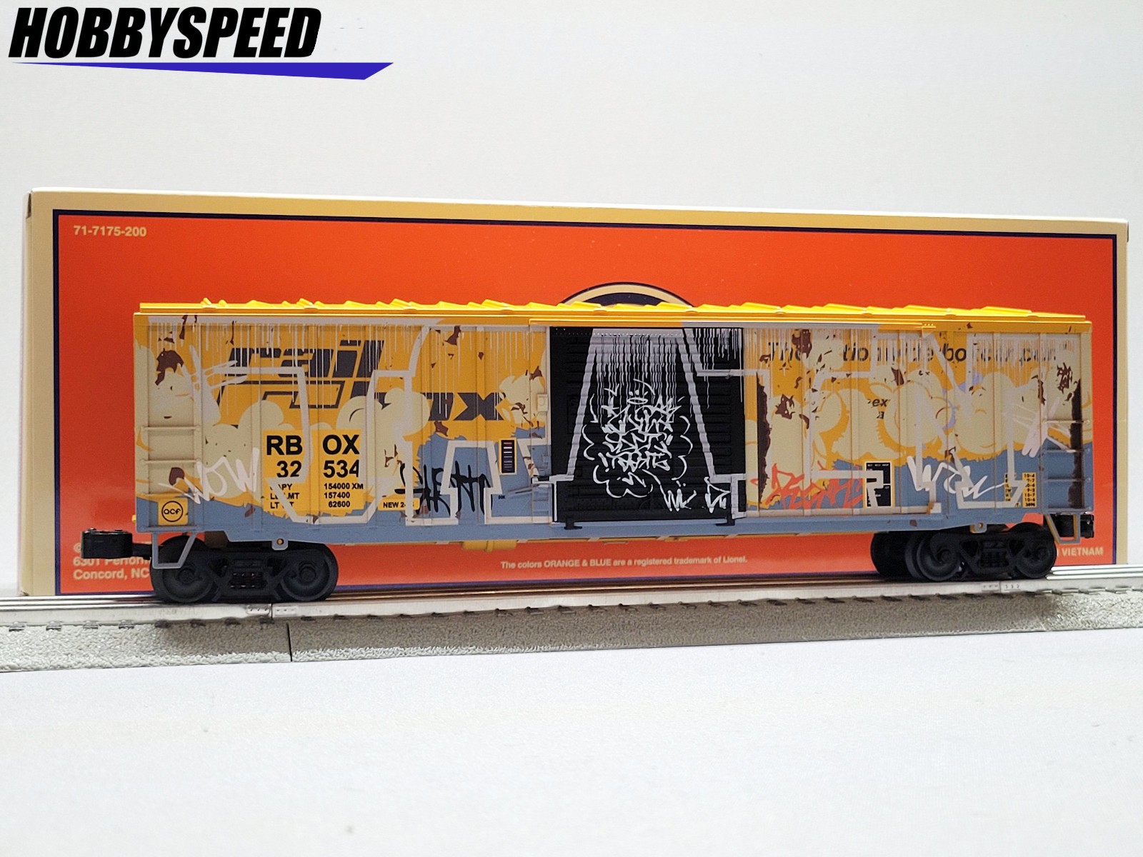 LIONEL WEATHERED RAILBOX ACF 50′ BOXCAR #32534 O GAUGE train freight 2542302 NEW
