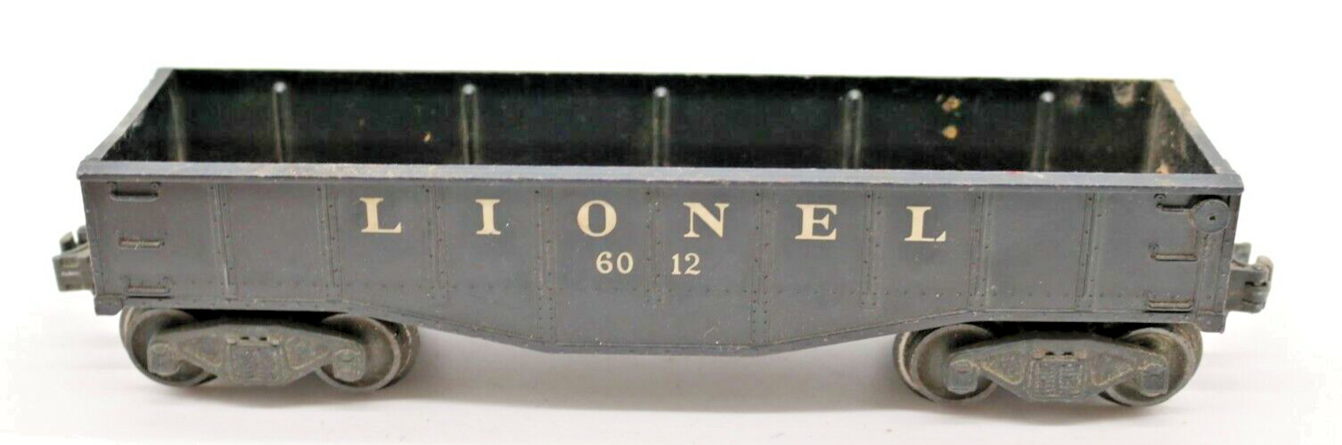 Vintage Postwar Plastic Shell Diecast Trucks LIONEL O gauge 1:48 6012 GONDOLA