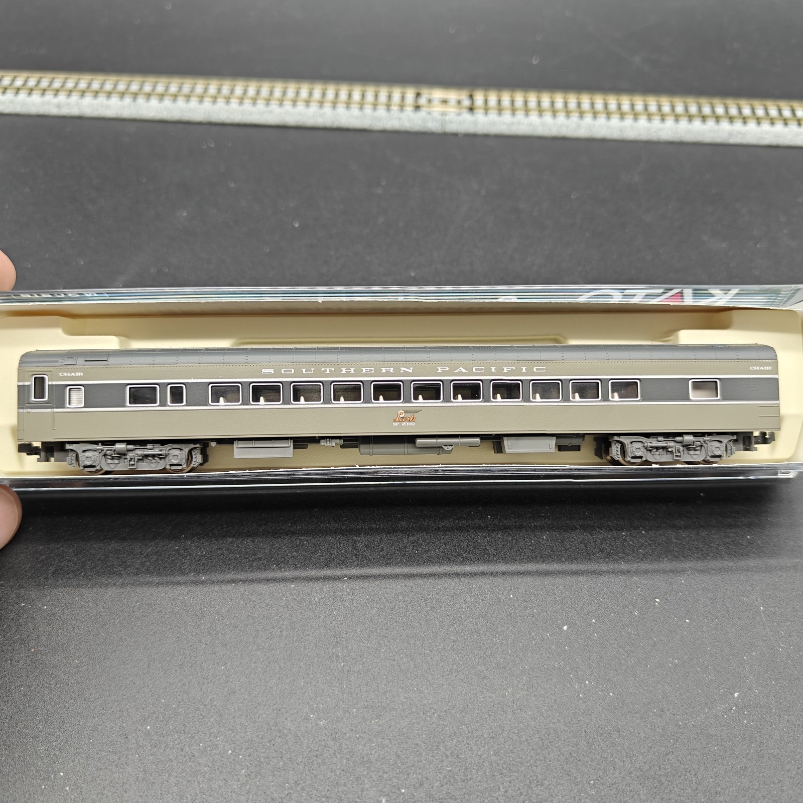 KATO Smooth Side Passenger Car (Set A) Southern Pacific-2 N Scale #106-1006