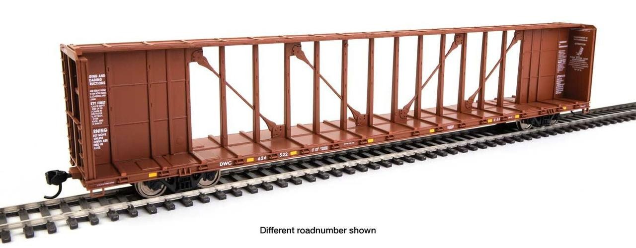 Walthers HO Scale ~ 72′ Centerbeam ~ Duluth Winnipeg Pacific #626756 ~ 910-50707