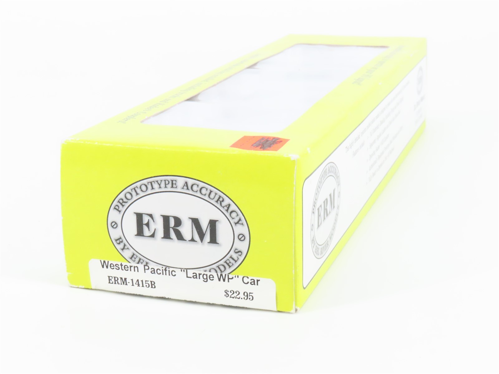 HO Scale Eel River Models ERM-1415B WP Western Pacific Railroad Box Car #67037