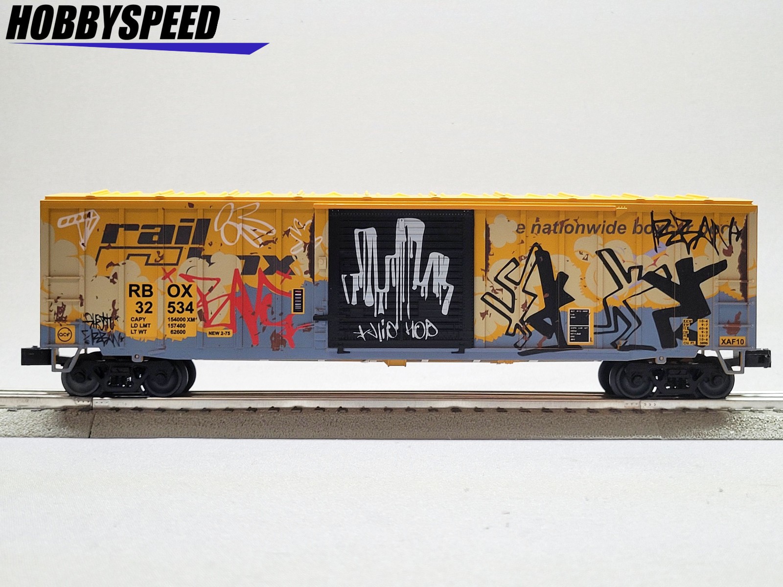 LIONEL WEATHERED RAILBOX ACF 50′ BOXCAR #32534 O GAUGE train freight 2542302 NEW