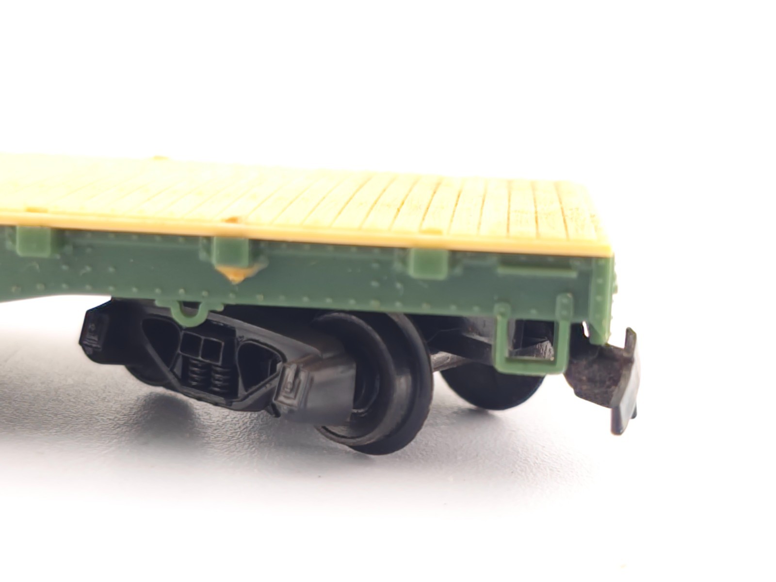 *READ* Tyco HO Scale Santa Fe Piggyback Flat Car ATSF 90806 Train Car