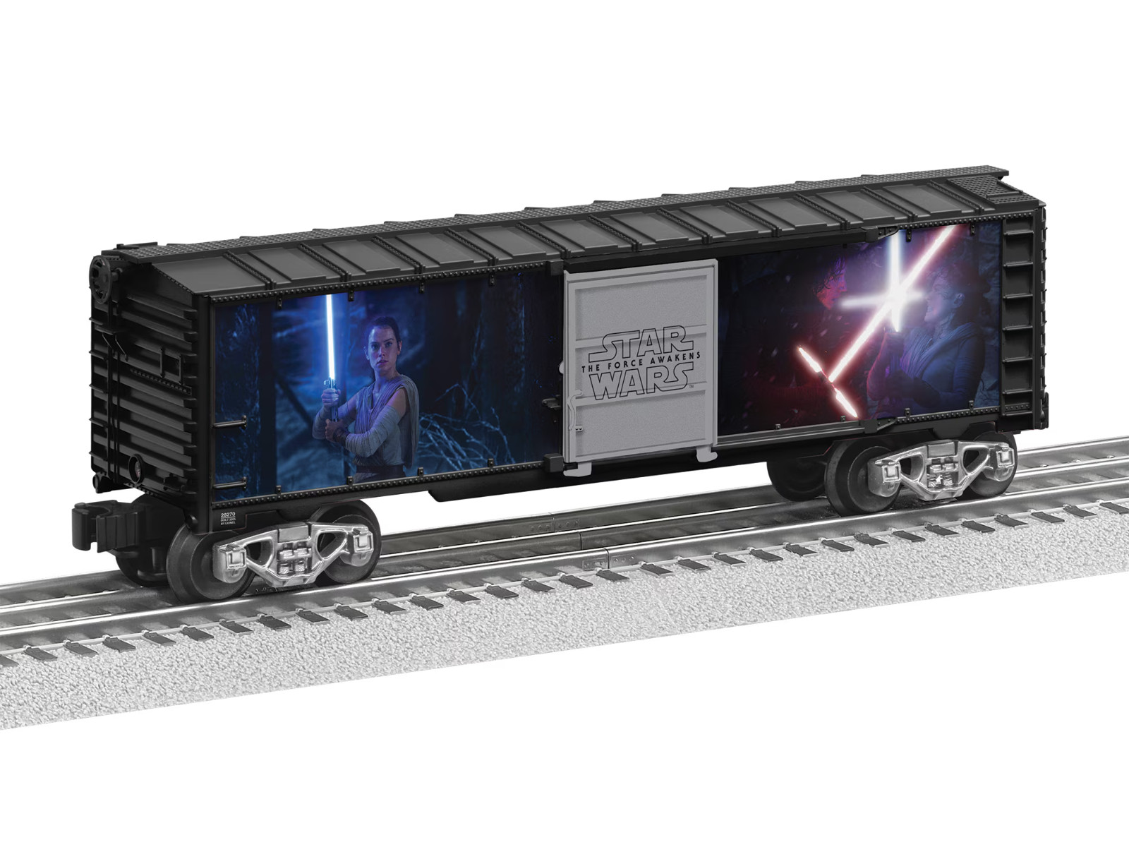 Lionel Star Wars Lightsaber Series Illuminated Boxcar Kylo Ren V Rey 2528270