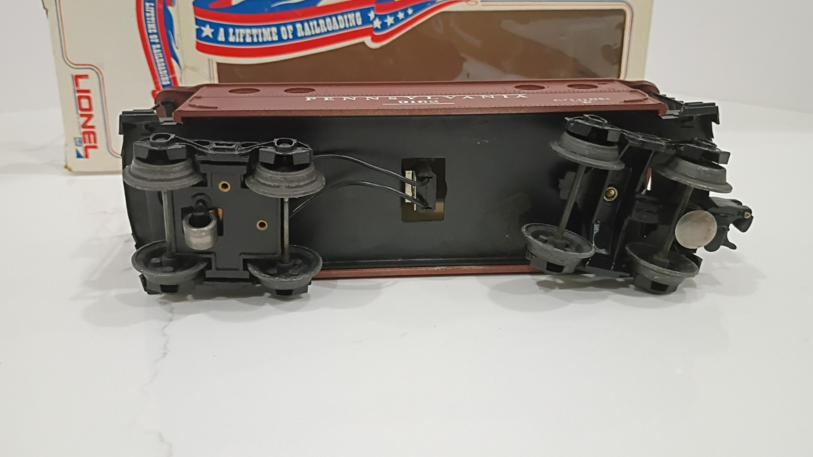 Lionel Pennsylvania O Gauge N5c Caboose 9162 Brown/Black Plastic Analog