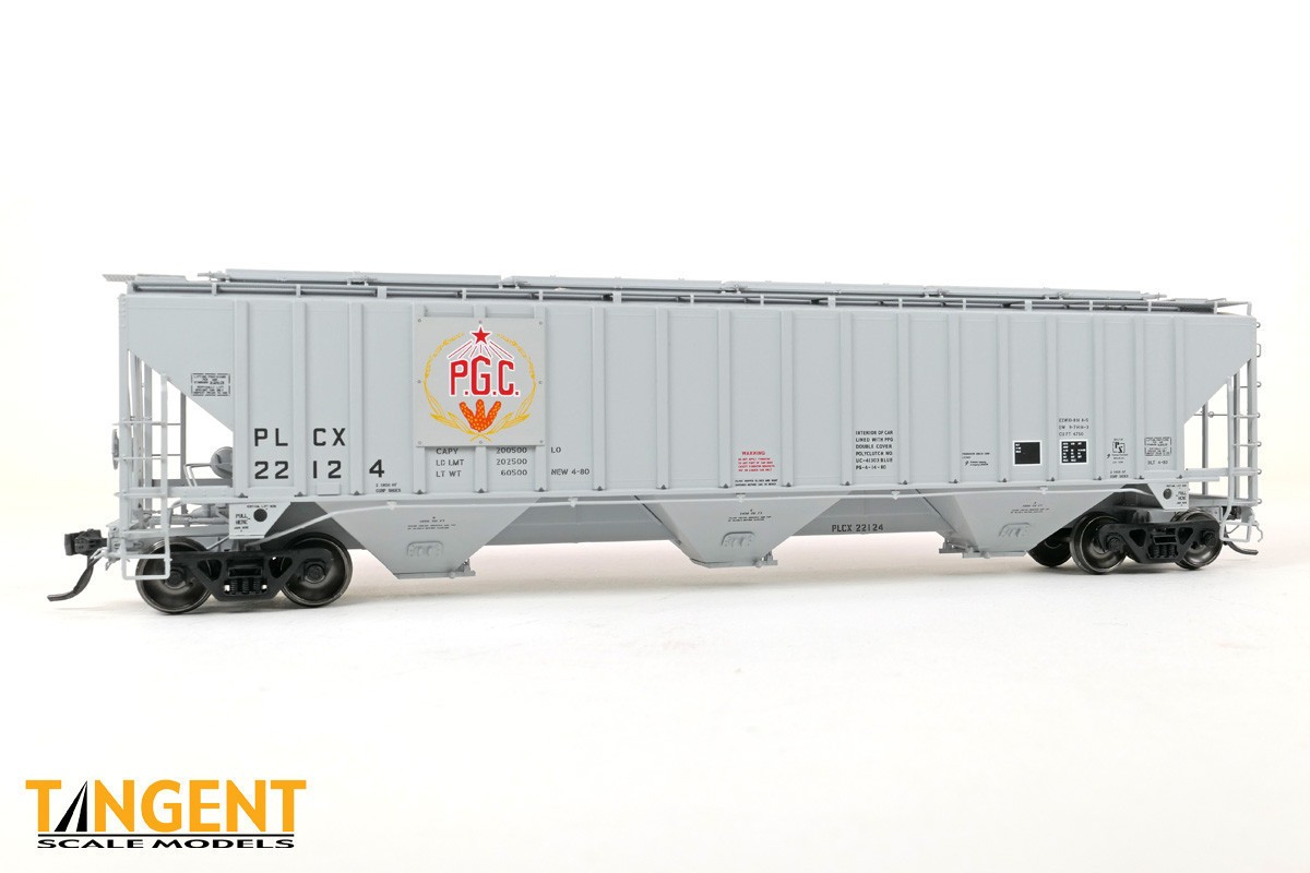 Tangent ~ HO Scale ~ PS4750 Hopper ~ Pullman Leasing Co PLCX #22150 ~ 36366-04