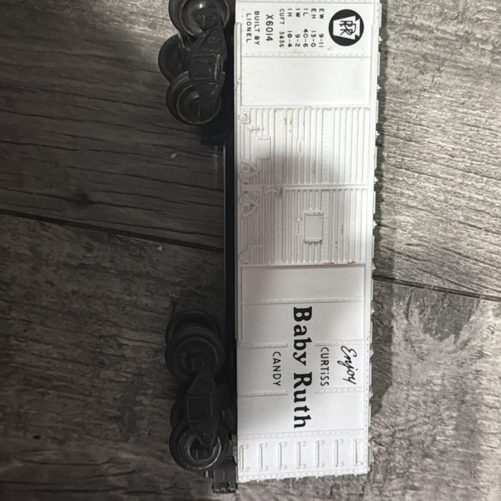 Lione Curtiss Baby Ruth Candy White Boxcar As is unknown gauge Untested