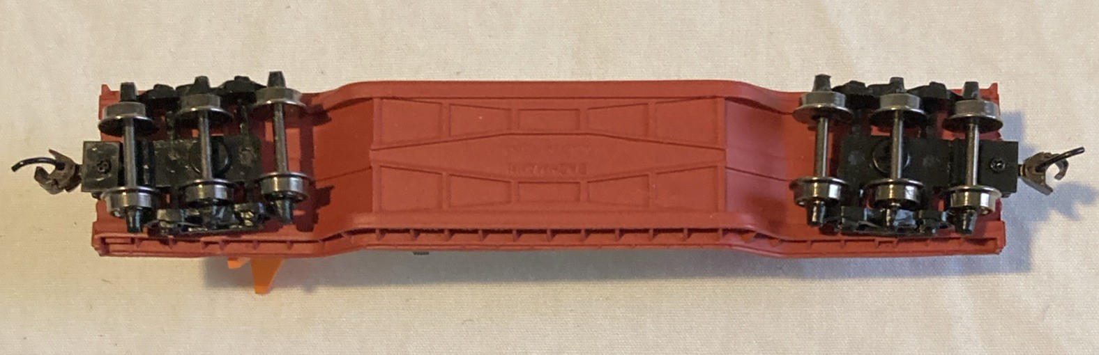 BACHMANN #71391 L&N CENTER DEPRESSED FLAT CAR W/MISSILE #113202 N SCALE