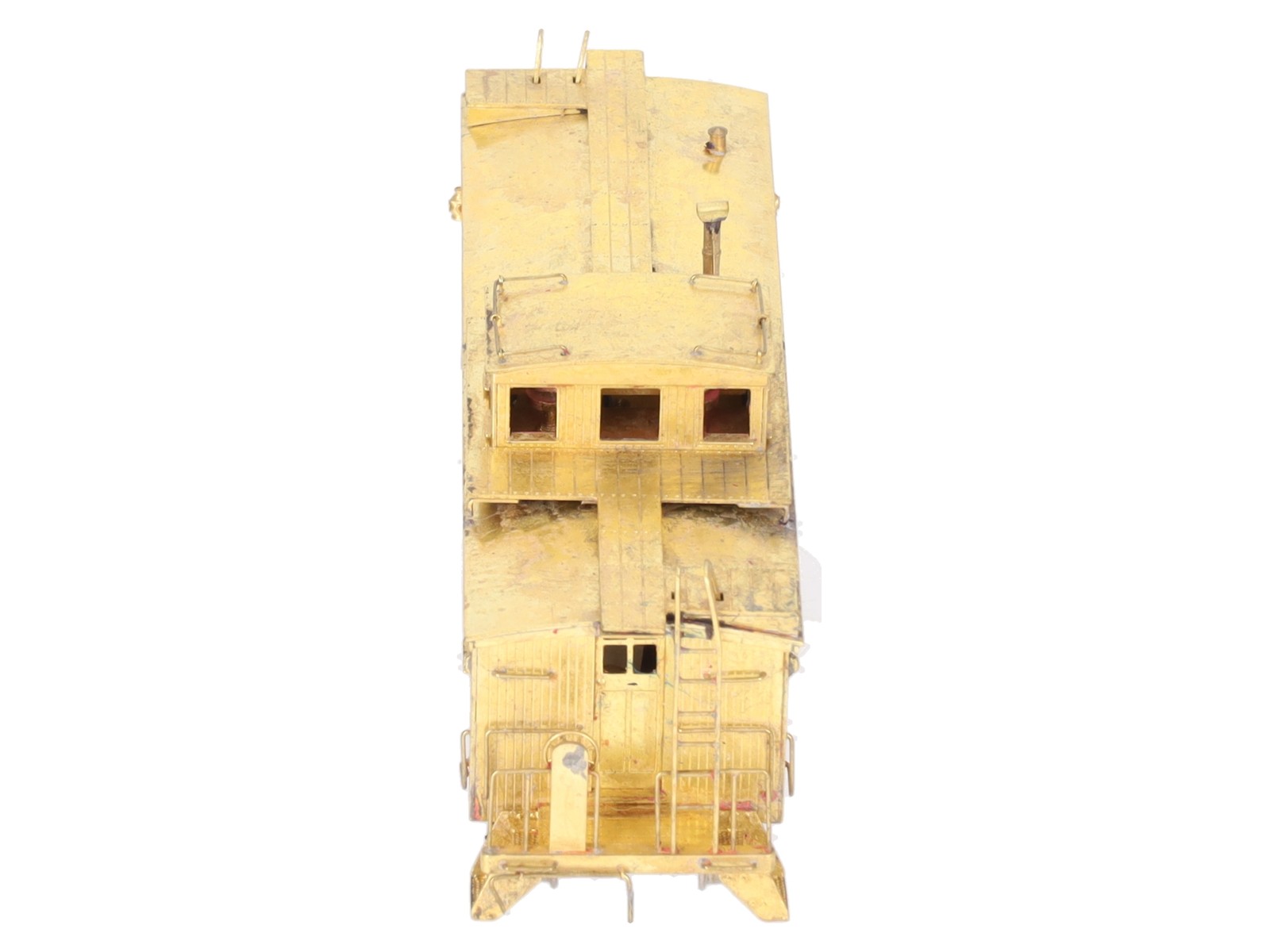 Hallmark Models HO Brass Rock Island 5-Window Wood Caboose -Unpainted/Box