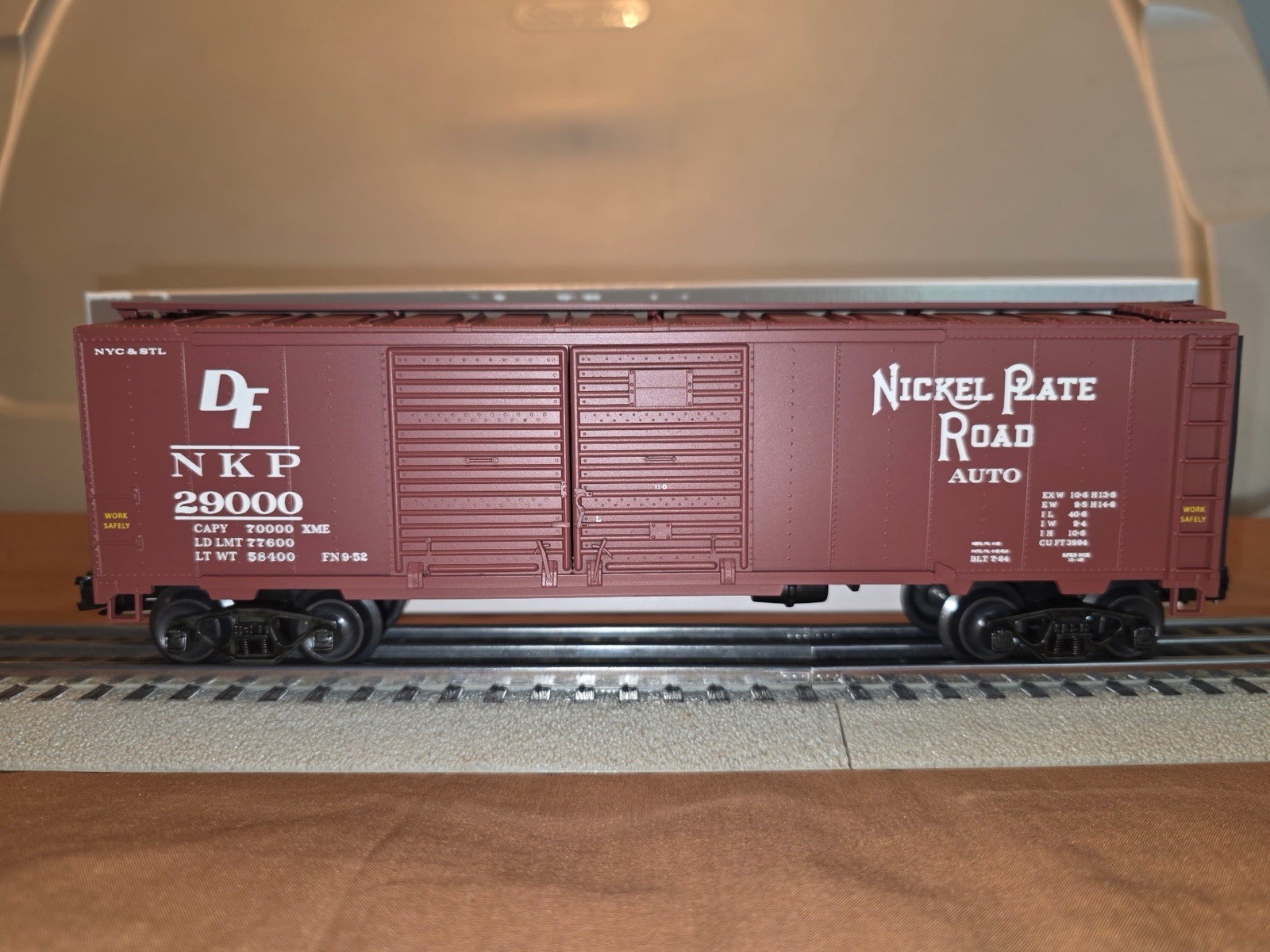 Crown BCK 2009 NKP HTS Convention 40’ ARA Double Door Boxcar #29000 (READ DESC.)