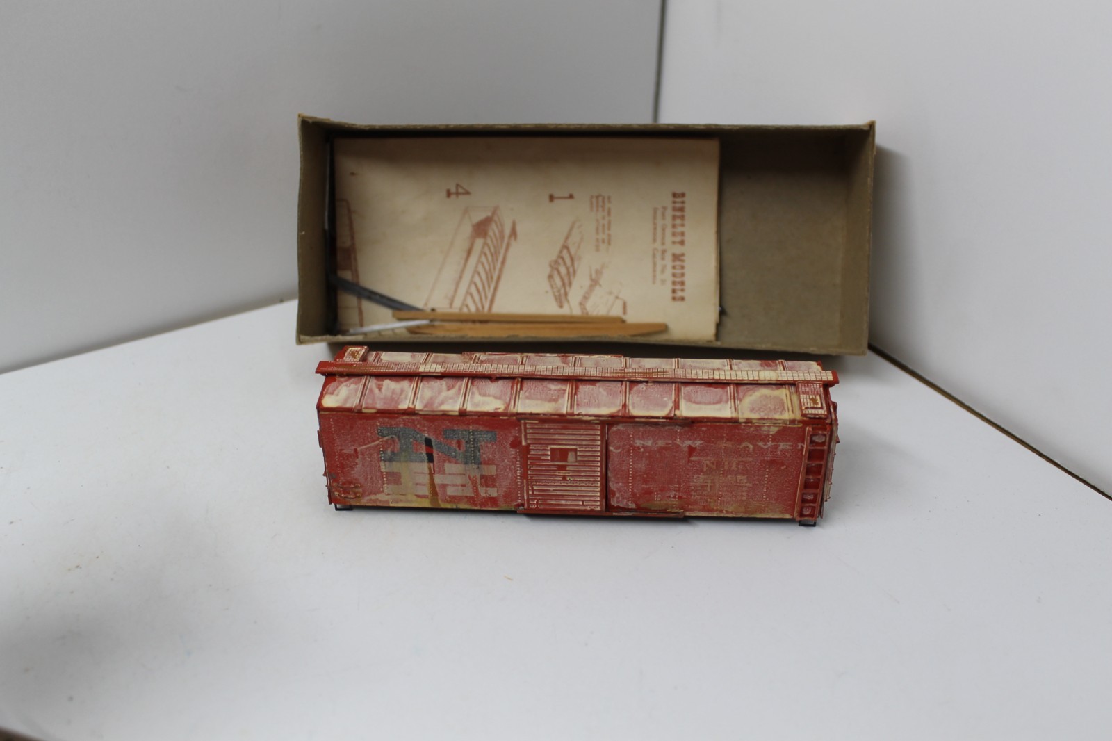 Binkley Models HO-115 HO Scale 40′ SD Box Car NH 32885 Partially Built NOS