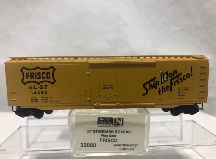 N Scale MTL 32060 Frisco 50′ Standard Box Car Plug Door