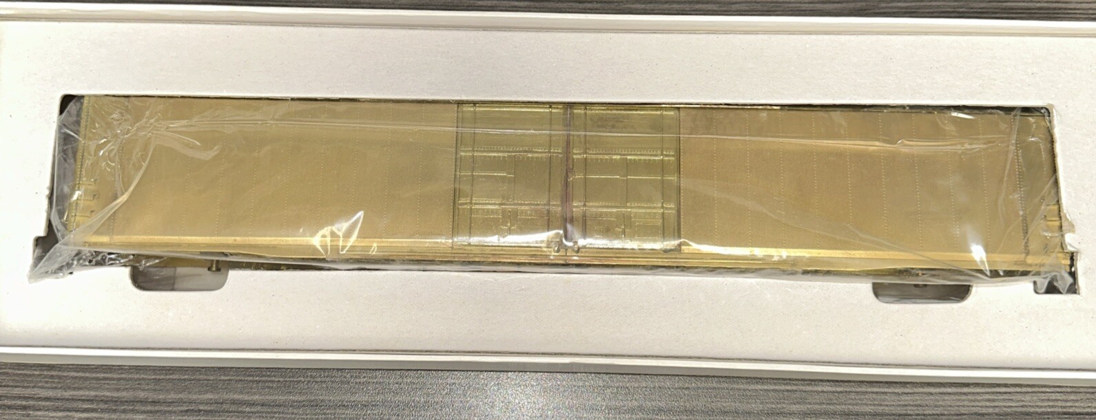 Trains, Inc. HO Scale Brass 86′ Hi-Cube Box Car (Auto Parts) NIB Unpainted