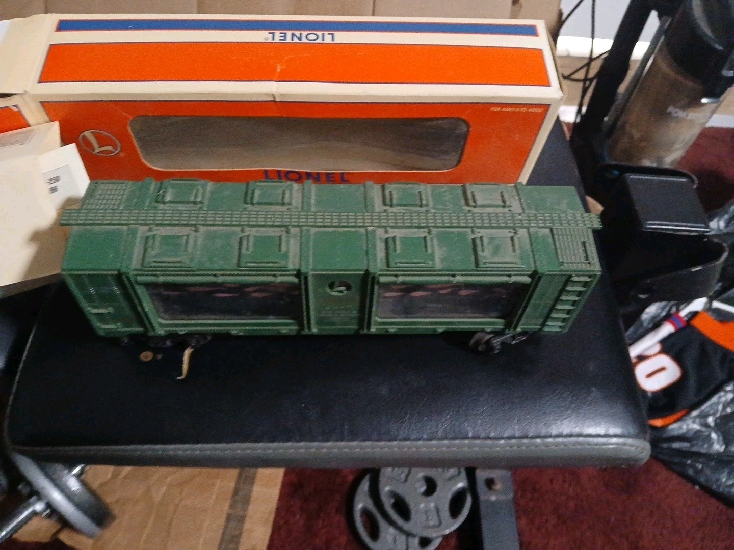 Lionel 6-16742 Gil Finns Trout Ranch Animated Aquarium Car Model Train