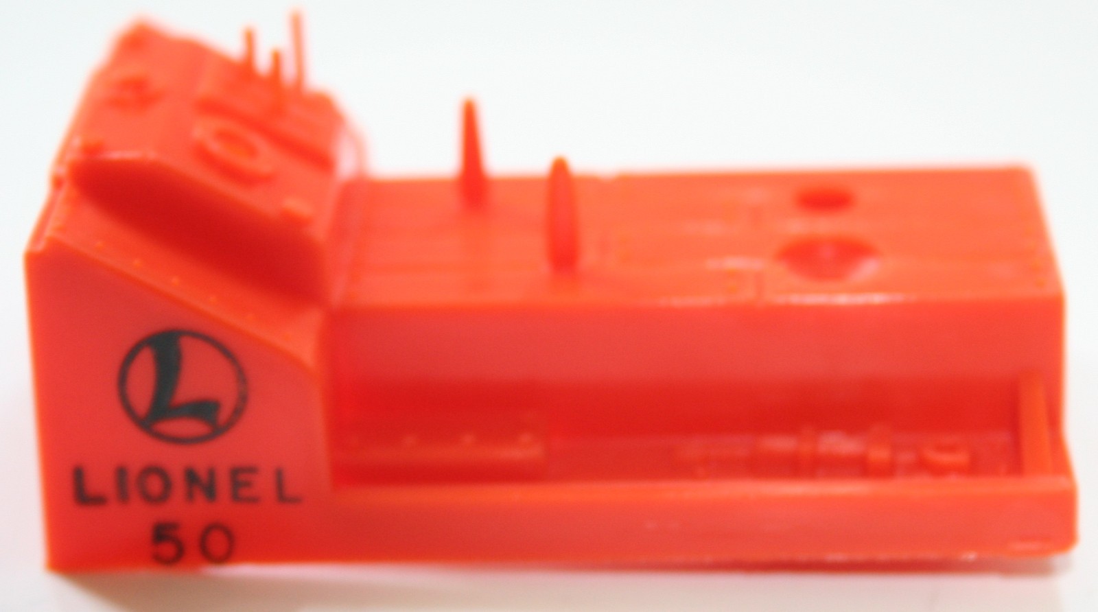 LIONEL 50-70 REAR GANG CAR COVER HOT STAMPED BLACK DARKER ORANGE VERSION NEW