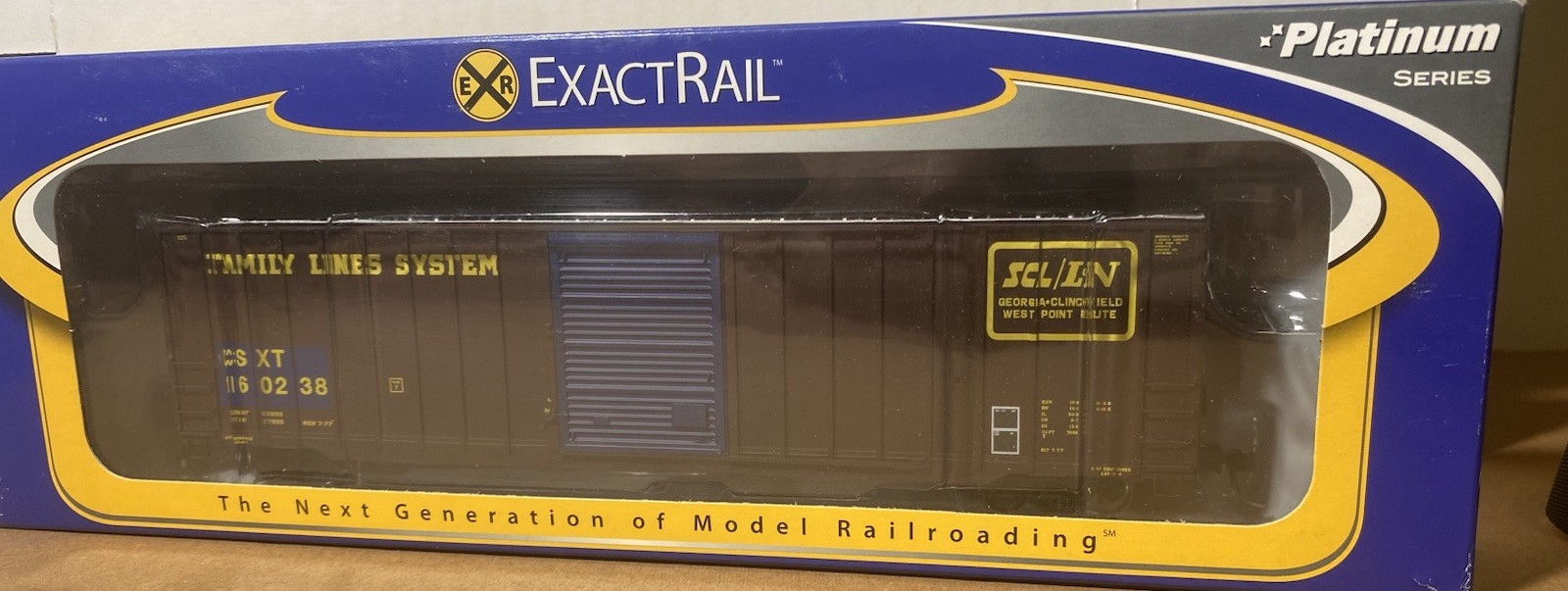 ExactRail Platinum 80410-03 CSX Transportation Berwick 7327 Box Car -New -Patch