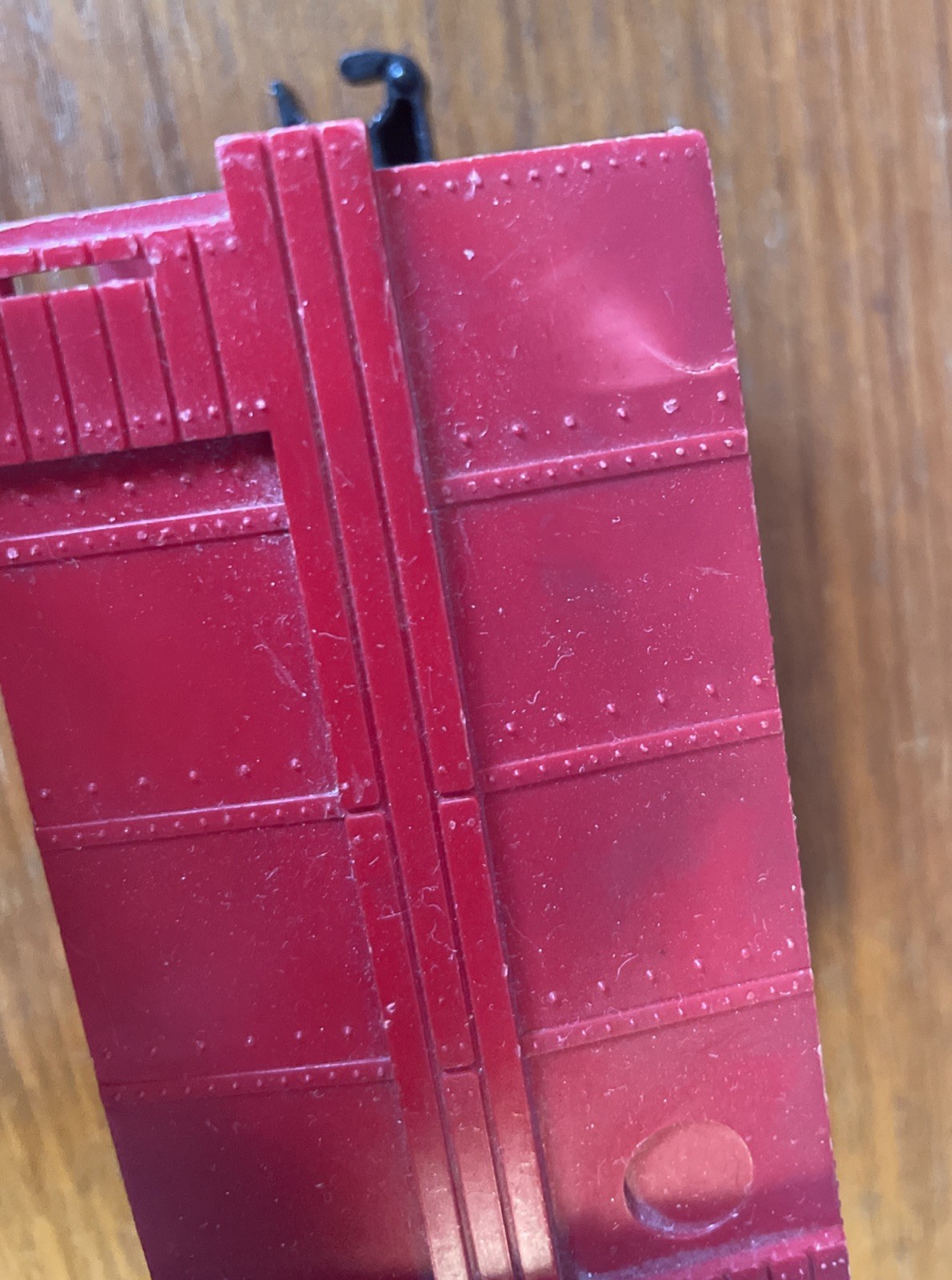 LIONEL LINES Plastic Diecast Rails & Wheels O Gauge 6047 RED CABOOSE Postwar Era