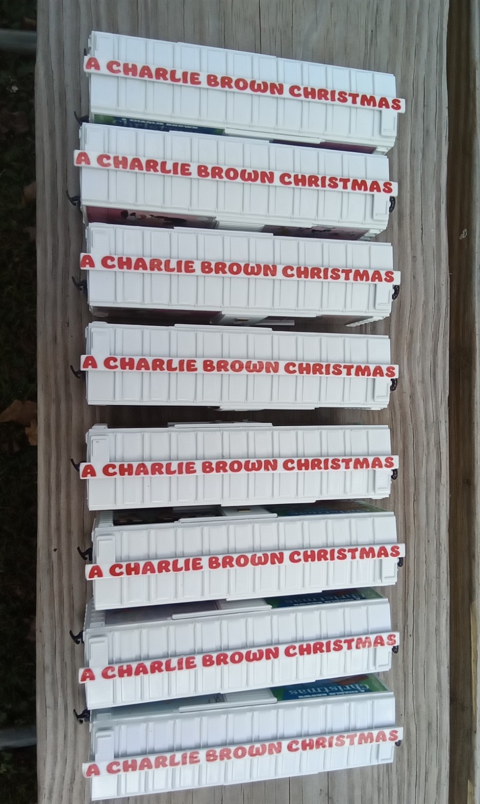 A Charlie Brown Christmas model train set HO scale athearn boxcar Snoopy peanuts
