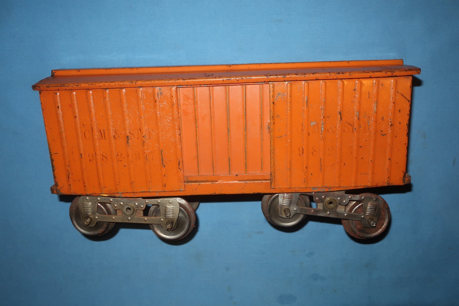 Lionel Standard Gauge #14 CM&STP Boxcar #98237