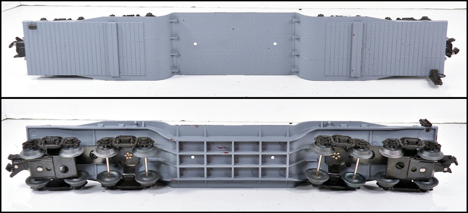 Lionel 6-6509 Depressed Center Diecast Machinery Car w/Girder Load 1981 /1/ C9