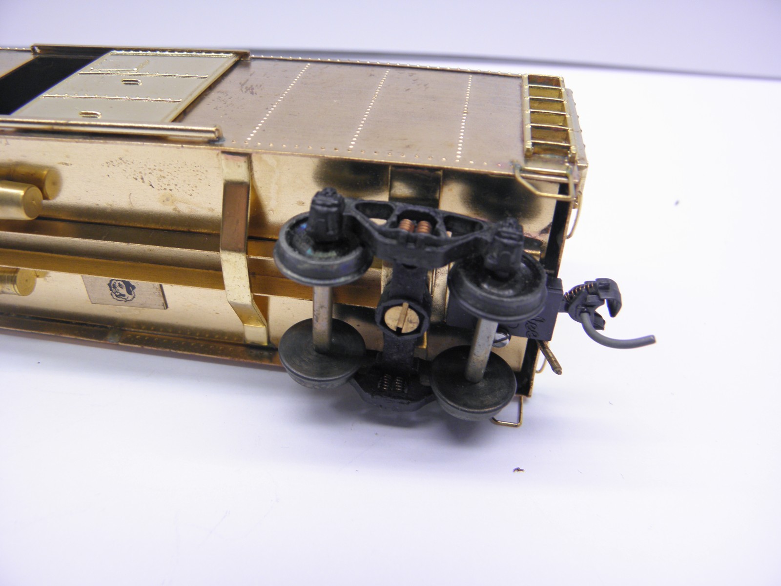 LAMBERT ASSOCIATES PRR BOXCAR UNPAINTED – HO SCALE- BRASS – JAPAN – NOS (LOT # 2