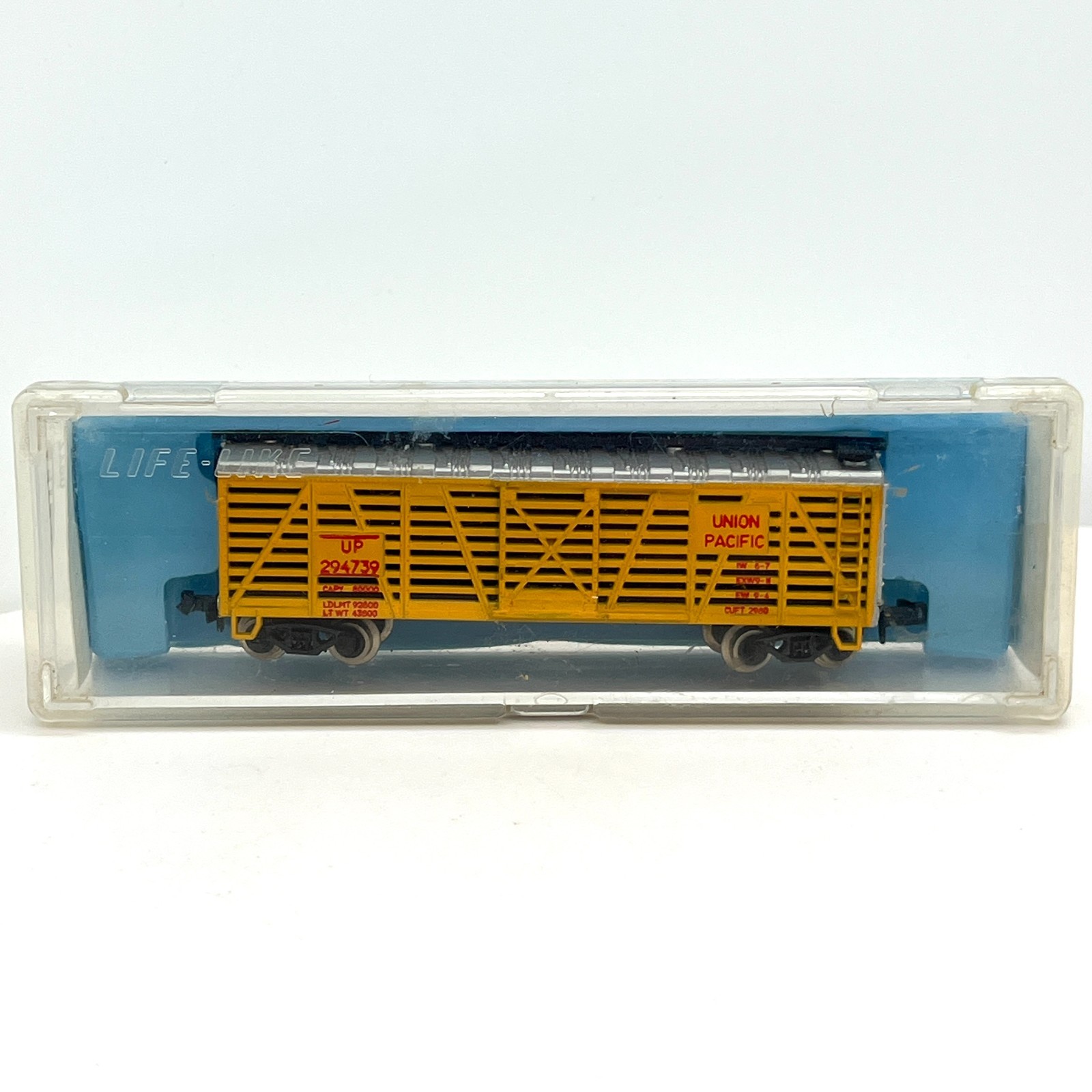 Life-Like N Scale 7790 Union Pacific Despatch Stock Cattle Livestock Car 294739