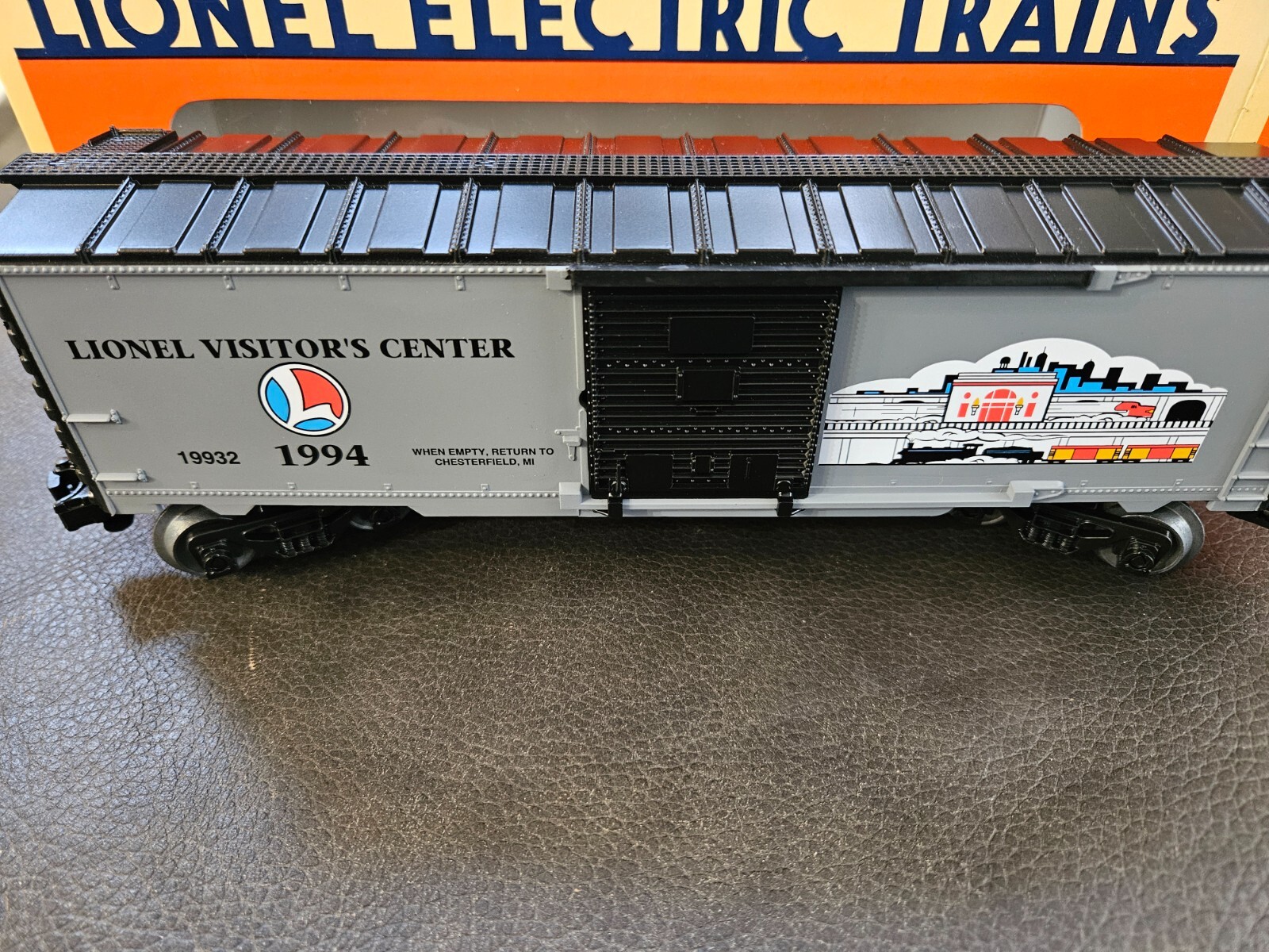 Original Lionel Train 6-19932 1994 Visitors Center Boxcar w/ Original Box; Nice!