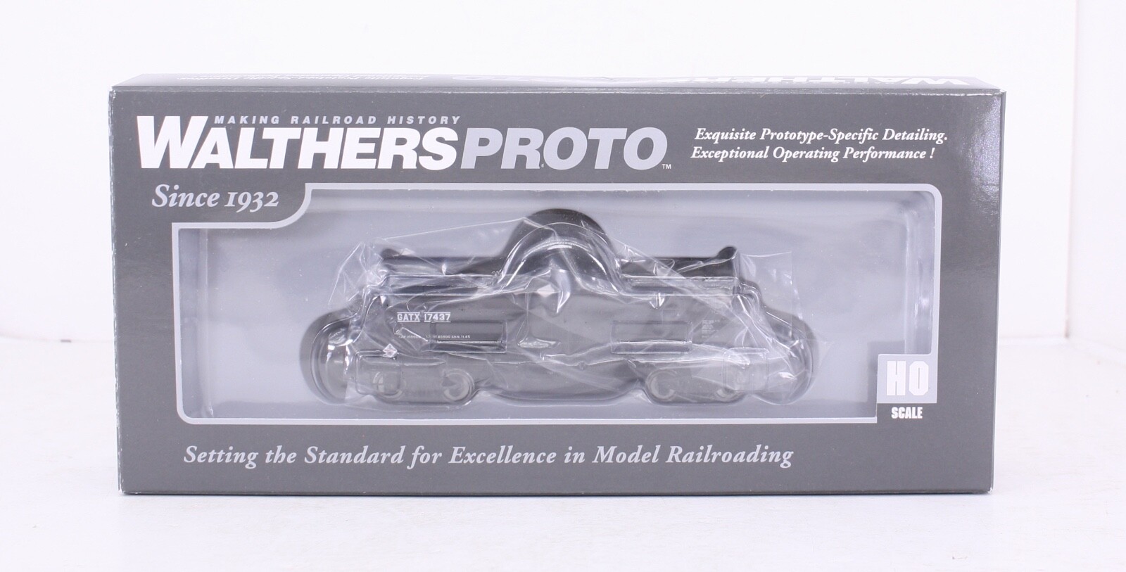 Walthers PROTO 920-100505 GATX Type 21 ACF 10k Gal Tank Car GATX 17437