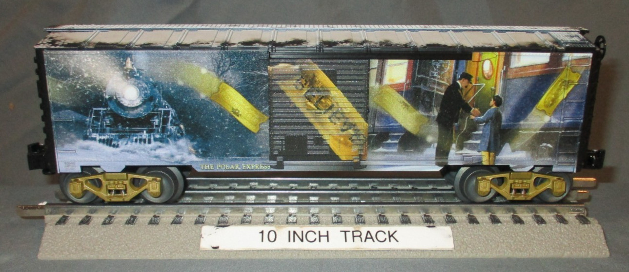 Lionel 83646 Christmas Polar Express Ticket Metal Frame Boxcar O/027 ga. ’16 USA