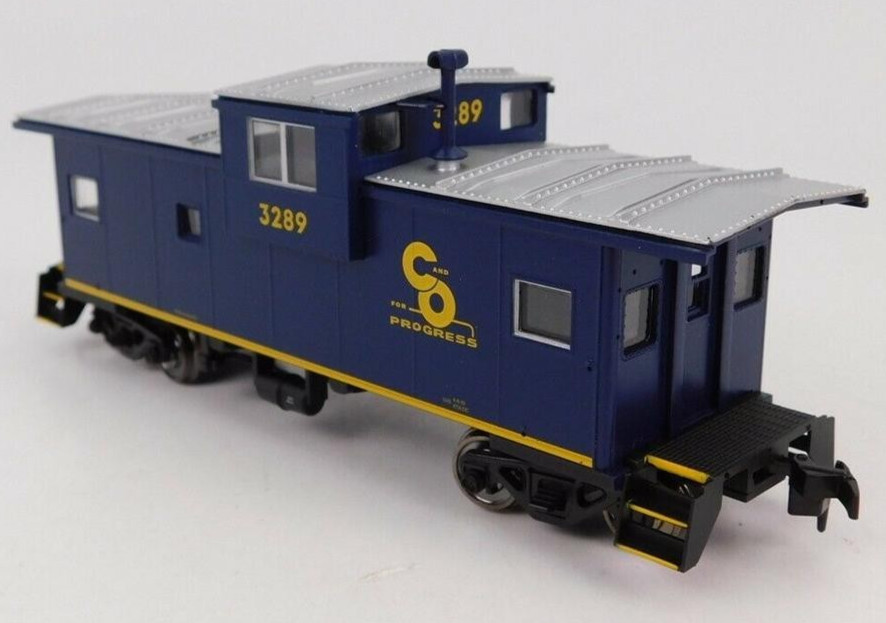 HO C&O Chesapeake & Ohio Extended Vision Caboose NIB NOS # 1919-1