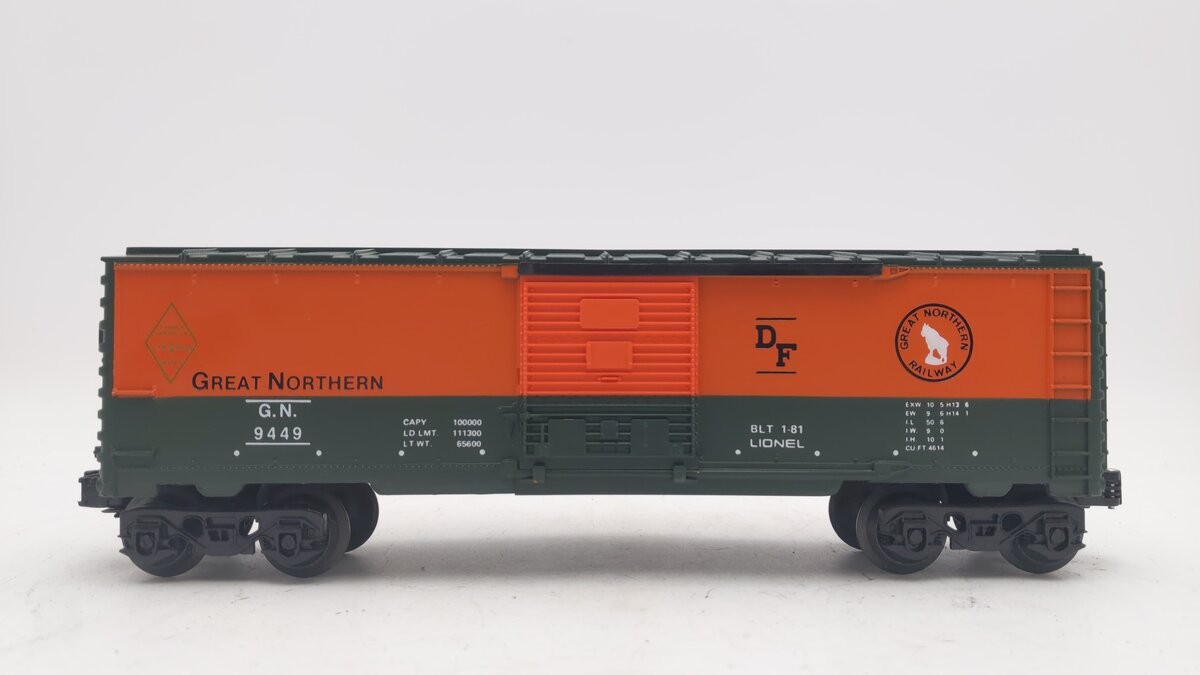 Lionel 6-9449 O Gauge Great Northern Boxcar EX
